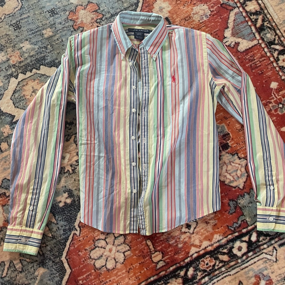 Ralph Lauren Long Sleeve Button- Down Shirt